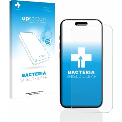 Afbeelding van upscreen Screenprotector voor Apple iPhone 14 Pro Folie Beschermfolie transparant antibacterieel