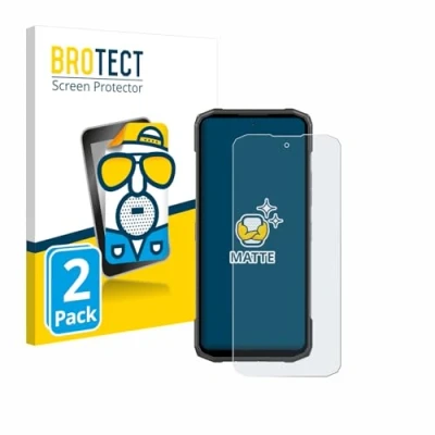 Afbeelding van BROTECT (2 Stuks) Antireflecterende Beschermfolie voor Doogee Blade 10 Power Anti Glare Screen Protector, Mat, Ontspiegelend