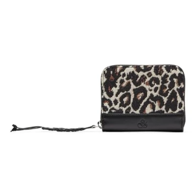 Afbeelding van SCOTCH &amp; SODA Jaquard Wallet Leopard