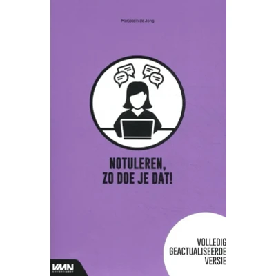 Afbeelding van Notuleren, zo doe je dat! (Paperback)