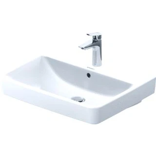 Afbeelding van Duravit No.1 wastafel 60x46x17.3cm hoogglans Wit