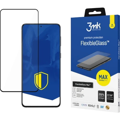 Afbeelding van Samsung Galaxy S21 5G Black 3mk FlexibleGlass Max