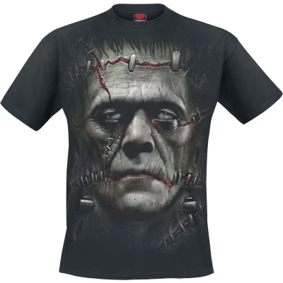 Afbeelding van Spiral Heren Tshirt XL It Lives Zwart
