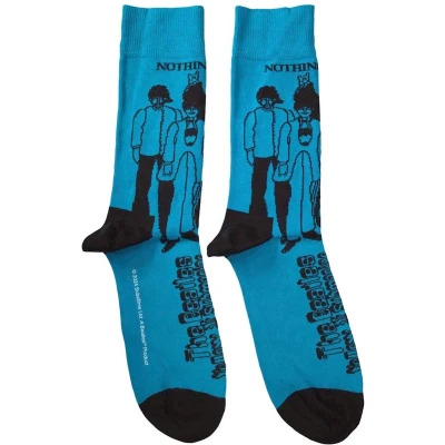 Afbeelding van The Beatles Sub &amp; Band Outlines Sokken Blauw
