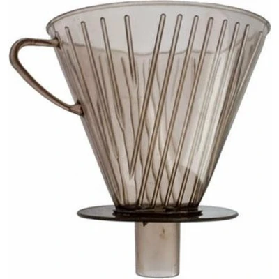 Afbeelding van Koffiefilter Houder 1 x 6 Bruin met Tuit