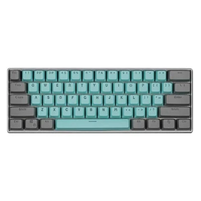 Afbeelding van Sunzit Keycaps, 61 keycaps achtergrondverlichting tweekleurig mechanisch toetsenbord PBT Keycap voor GH60 / RK61 ALT61 Annie/Keyboard Poker Keys