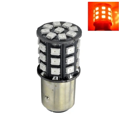 Afbeelding van ROOD BA15S LED 33 SMD 2835 12V
