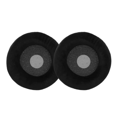 Afbeelding van kwmobile 2x fluwelen oorkussens compatibel met AKG K701 / K702 Q701 Q702 K601 K612 K712 koptelefoons Kussens voor over ear koptelefoon in zwart