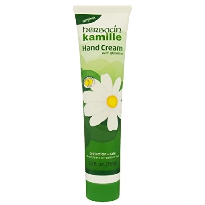 Afbeelding van Herbacin Wuta Kamille Handcrème Tubo 75ml
