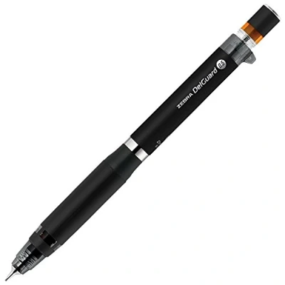 Afbeelding van Zebra P MA88 BK vulpotlood, Del Guard Type ER, 0,5 mm, zwart