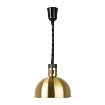 Afbeelding van Buffalo DY462 intrekbare koepel warmteschaduw, lichtgouden afwerking, 250W