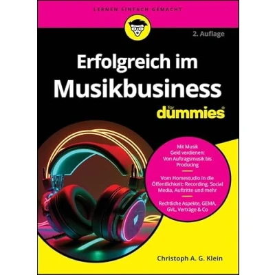 Afbeelding van Erfolgreich im Musikbusiness für Dummies