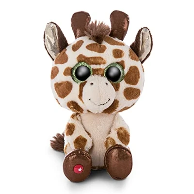 Afbeelding van Nici Glubschis Pluchen Knuffel Giraffe Halla, 15cm