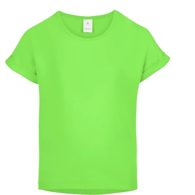 Afbeelding van Merry Style Meisjes T shirts Sport Crop Gym Yoga Hardlopen Groen 152 MS MS10 468 BL