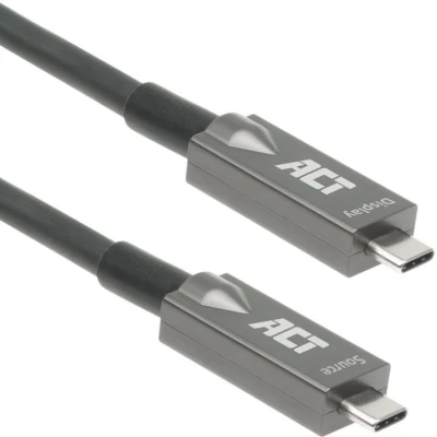 Afbeelding van ACT Connectivity USB C 3.2 Gen2 Active Optical Cable (AOC) aansluit