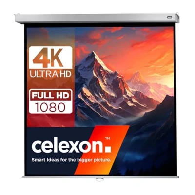 Afbeelding van Celexon Rollo Professional Plus 1090779 Rolprojectiescherm 240 x cm Beeldverhouding: 1:1