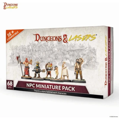 Afbeelding van Dungeons and Lasers Npc Miniature Pack