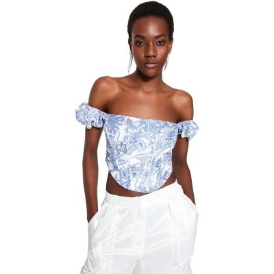 Afbeelding van Trendyol TPRSS23BS00063 Volwassenen Vrouwen Bustier Heel kleurrijk 36