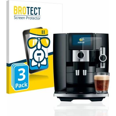Afbeelding van BROTECT Screenprotector voor Jura J8 / J10 Folie Beschermfolie Beschermglas transparant (3 Stuks)