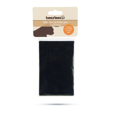 Afbeelding van Beeztees Filter Curver Kattenbak Zwart 8,2 x 13,2 cm