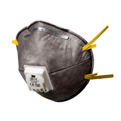 Afbeelding van 3M 9914 Resp.FFP1,odours ,valve 0701001599999 100 stuks Een Kleur