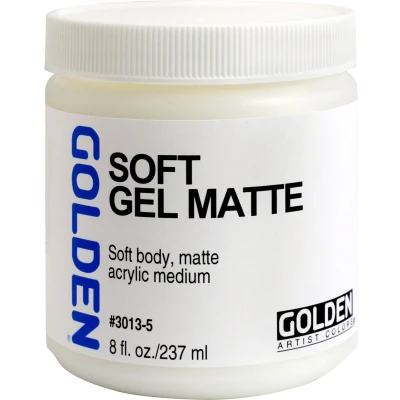 Afbeelding van Golden Gel Mediums Soft (Matte) Pot á 237ml