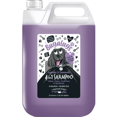 Afbeelding van Bugalugs 4 In 1 Lavender &amp; Chamomile Dog Shampoo 5l