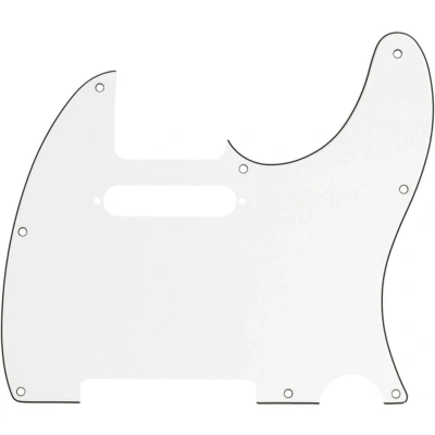Afbeelding van Fender Modern Style Pickguard Strat Parchment 3 Ply 8 Hole
