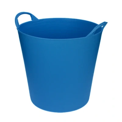 Afbeelding van Flexibele Tuinmand 26 liter licht blauw