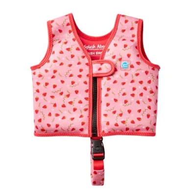 Afbeelding van Go Splash Zwemvest (met riem), Strawberry Field, 2 4 jaar