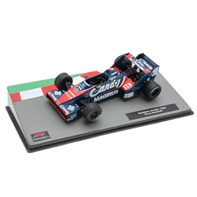 Afbeelding van Miniatuur auto Formule 1 1/43 compatibel met TOLEMAN TG183B 1983 Bruno Giacomelli FD151