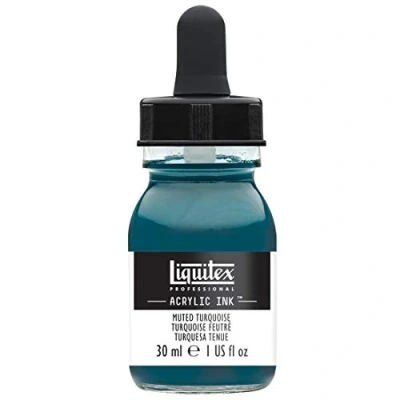 Afbeelding van Liquitex Professional Acryl Ink! Muted Turquoise 30ml 503 4260503