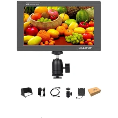 Afbeelding van LILLIPUT FS7 7 inch DSLR Camera Monitor 3G SDI 4K HDMI LCD IPS Full HD 1920x1200 Portable Field voor Camera&#039;s Rig
