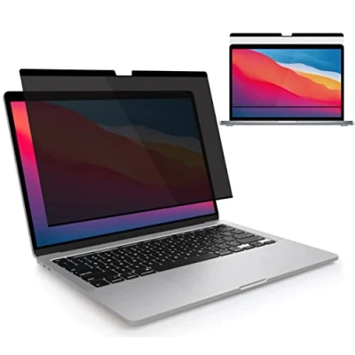 Afbeelding van MyGadget Magnetische Privacy Screen Protector Compatibel met MacBook Pro 13 Inch (2016 2022,M1,M2) / Air (2018 2021,M1) Verwijderbare Anti Spy