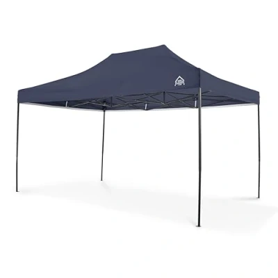 Afbeelding van All Seasons Gazebos pop up paviljoen, 3 x 4,5 m, volledig waterdicht, marineblauw