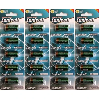 Afbeelding van 20 x Eunicell 4LR44 4G13 L1325 A544 476A 6V alkaline batterijen