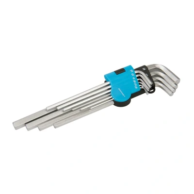 Afbeelding van Silverline 10 delige imperiale zeskantsleutel set, Expert 1/16&quot; 3/8&quot;
