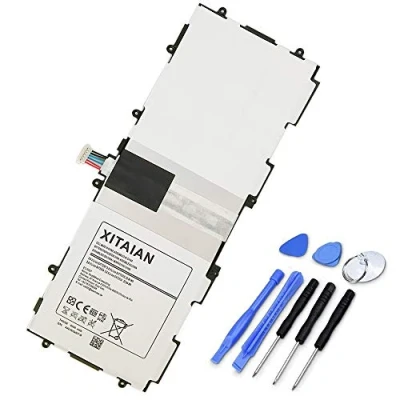 Afbeelding van XITAIAN T4500E T4500C Vervangende Batterij voor Samsung Galaxy Tab 3 10.1 GT P5200 (3G &amp; WiFi) P5210 (WiFi) P5220 (LTE, 3G P5213 3.8V 6800mAh