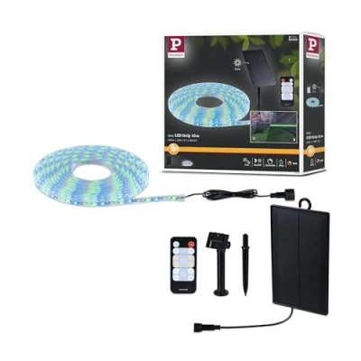 Afbeelding van Paulmann 71196 Lichtslang op zonne energie 3.8 W Zwart, Wit