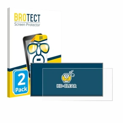 Afbeelding van BROTECT Screenprotector voor Skoda Fabia 3 Radio Bolero 6.5&quot; Folie Beschermfolie transparant (2 Stuks)