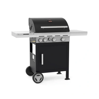 Afbeelding van Spring 3212 gasbarbecue met zijbrander 133x57x115cm Barbecook