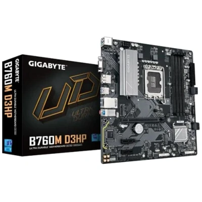 Afbeelding van GIGABYTE B760M D3HP moederbord Intel B760 Express LGA 1700 micro ATX