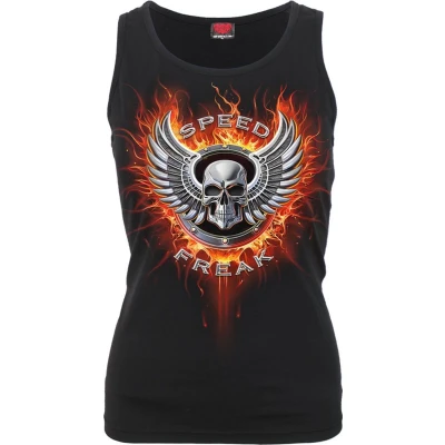 Afbeelding van Spiral Speed Freak Mouwloze top M Zwart