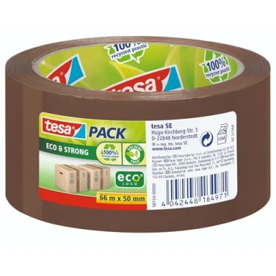 Afbeelding van Verpakkingstape Tesa 50mmx66m Eco bruin