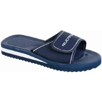 Afbeelding van Rucanor Santander Slipper Klittenband Marine Maat 42