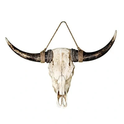Afbeelding van Casablanca by Gilde Sierobject voor aan de wand Wandobject &quot;Buffel&quot; (1 stuk)