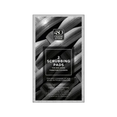 Afbeelding van Set van sponsjes wit (2 stuks) voor alle cleaners 4SO