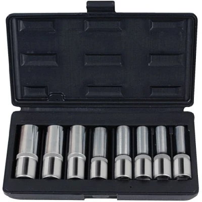 Afbeelding van KS Tools, Dopsleutel + dopmoer, 1/2&quot; CHROMEplus doppenset lang