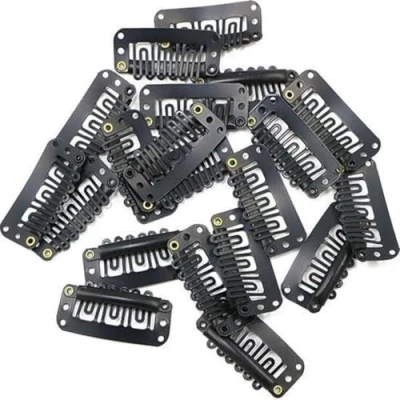 Afbeelding van Knaak Extension Clips Clipjes voor Haar Extensions Zwart