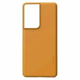 Afbeelding van Nudient Thin Precise V3 Samsung Galaxy S21 Ultra hoesje, Safraangeel.